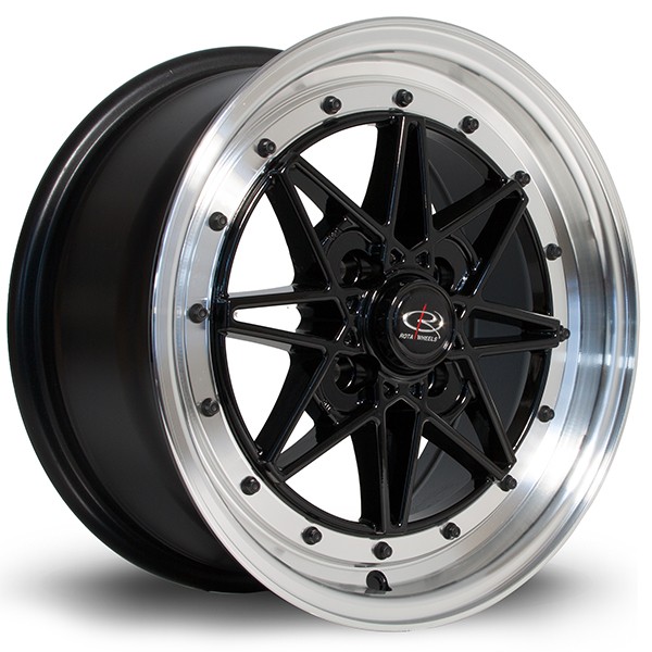 Llantas 15" ROTA FLASHBLACK 4x100 Llantas 15" ROTA FLASHBLACK 4x100