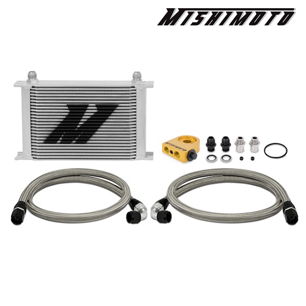Kit de radiador de aceite universal 25 filas Mishimoto Kit de radiador de aceite universal 25 filas Mishimoto