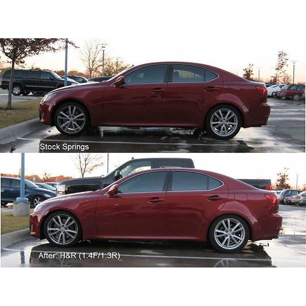 Muelles H&R Sport Lexus IS200d/220d/250 05- Muelles H&R Sport Lexus IS200d/220d/250 05-