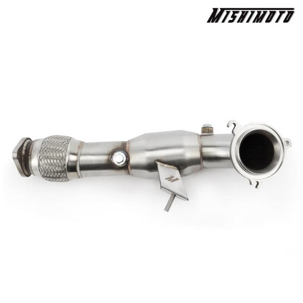 Downpipe Mishimoto con catalizador alto caudal Ford Fiesta ST 2014+ Downpipe Mishimoto con catalizador alto caudal Ford Fiesta ST 2014+