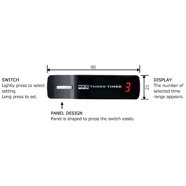 Turbo Timer HKS type X Turbo Timer HKS type X